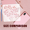 4Pcs 4 Styles PET Hollow Out Drawing Painting Stencils DIY-WH0394-0544-3