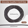 1 Bundle Cowhide Leather Cord WL-CL0001-17B-2