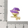 Halloween Brass Enamel European Beads LS-KK-A203-04A-G-3
