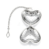 Tarnish Resistant Heart Shape Tea Infuser AJEW-P091-03P-3