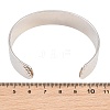 15.5MM Brass Textured Open Cuff Bangles for Women KK-CBA68DA-11P-4