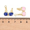 Alloy Enamel Pendants FIND-B062-15G-4