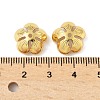Brass Bead Caps KK-V015-12G-01-2