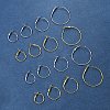 32Pcs 8 Styles Iron Huggie Hoop Earring Findings IFIN-FS0001-49A-7