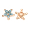 Alloy Enamel Chandelier Component Links AL-CBA8479-12KCG-03-2