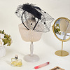 Mesh Veil Cloth Hair Bands AJEW-WH0248-740A-4