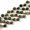 Natural Canadian Jade Beads Strands G-T141-57-4