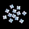 Dyed & Heated Glass Bead Caps GLAA-Z019-01B-1