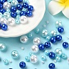 ABS Plastic Imitation Pearl Beads KY-YW0001-90E-1