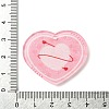 Valentine's Day Printed Transparent Acrylic Pendants OACR-S045-04E-3