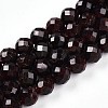 Natural Garnet Beads Strands G-S345-8mm-37-1