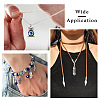 36Pcs 6 Style Evil Eye Alloy Enamel Pendants ENAM-TA0001-32-10