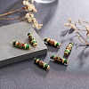 Chinese Style Alloy Enamel Beads X-ENAM-L015-03A-G-8