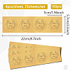 Self Adhesive Gold Foil Embossed Stickers DIY-WH0575-068-2