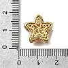 Brass Pave Cubic Zirconia Multi-strand Links KK-F913-05G-4