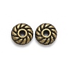 Tibetan Style Alloy Spacer Beads K0P9F071-2