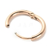 316L Surgical Stainless Steel Huggie Hoop Earrings for Girl Women EJEW-TAC0011-11B-RG-2