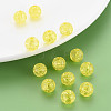 Transparent Crackle Acrylic Beads LS-MACR-S373-66C-N16-5