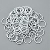 100Pcs Baking Paint Zinc Alloy Open Jump Rings FIND-WH0032-85B-03-1