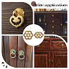 12Pcs Brass Flat Washers KK-PH0013-58AB-5