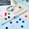 2Pcs 2 Styles Adjustable 316L Surgical Stainless Steel Watch Band Bracelets BJEW-HS0001-05A-5