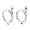 SHEGRACE Brass Hoop Earring Findings XGRQ79244-942P-1