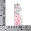 Resin Pendants RESI-B029-01P-I-3