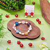 10Pcs Handmade Lampwork Beads LAMP-TADJ0001-01A-6