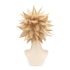 Short Blonde Wavy Cosplay Party Wigs OHAR-I015-03-10
