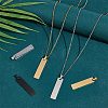 Unicraftale 12Pcs 3 Colors 304 Stainless Steel Pendants STAS-UN0044-19-4