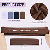 8Pcs 4 Colors Milk Silk Cloth Hair Bands OHAR-TAD0001-01D-4