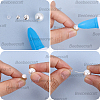 925 Sterling Silver Stud Earring Findings STER-BBC0009-07A-6