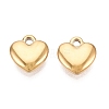304 Stainless Steel Charms STAS-N125-25E-G-1
