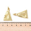 Brass Pendants KK-K346-20G-3