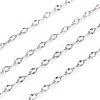 304 Stainless Steel Textured Cable Chains CHS-D005-01P-2