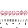 Transparent Baking Paint Glass Beads X1-DGLA-A034-T8mm-D09-4