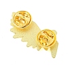 Golden Alloy Brooches JEWB-I030-06B-2