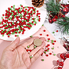 1500Pcs 3 Colors ABS Plastic Imitation Pearl Round Beads MACR-HY0001-20-3