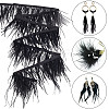 Gorgecraft 2M Fashion Ostrich Feather Cloth Strand Costume Accessories FIND-GF0004-66A-4