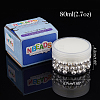 Electroplated Natural Lava Rock Beads Strands G-NB0001-94C-7