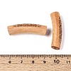 Natural Bocote Wood Beads WOOD-N021-09A-3