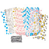 4 Styles OPP Cellophane Candy Storage Bags Sets ABAG-TAC0013-20B-01-2
