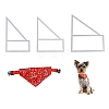 3Pcs 3 Style Aluminium Template DIY-FH0005-03-1