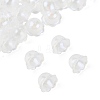 50Pcs Transparent Acrylic Bead Caps OACR-FS0002-41-2