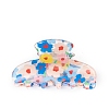 Flower PVC Claw Hair Clips PW-WG88AB0-01-1