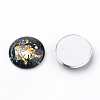 Flatback Glass Cabochons for DIY Projects X-GGLA-S029-25mm-036-2