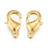 Brass Lobster Claw Clasps KK-902-G-2