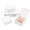 Foldable Creative Kraft Paper Box CON-WH0062-05A-1