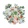 44Pcs 44 Styles Plant Theme Paper Stickers Sets X-STIC-P004-08-2