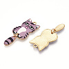 Alloy Enamel Pendants FIND-Q102-12D-2